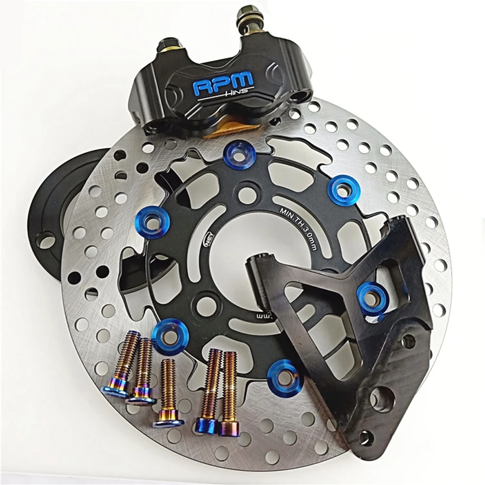RPM CNC Elektrikli Motosiklet  - Front Rear Brake Caliper Bracket Kit incelemesi ve fiyatı